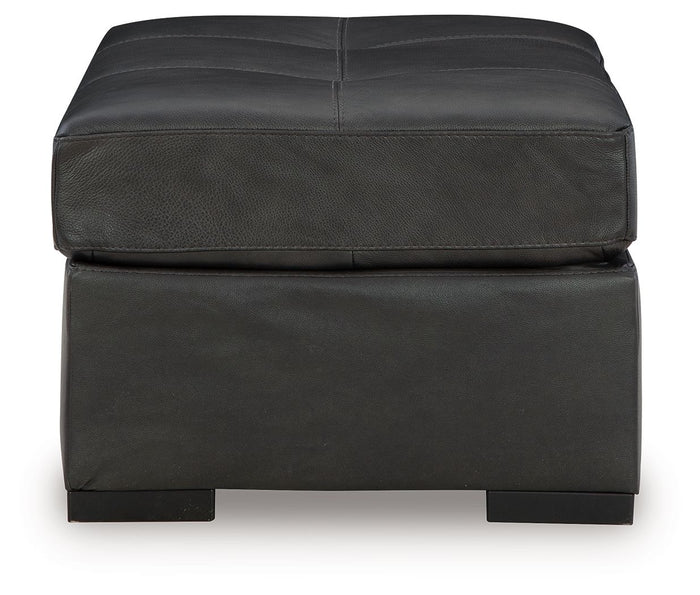 Brindley Pier - Oversized Accent Ottoman - Fog image 3