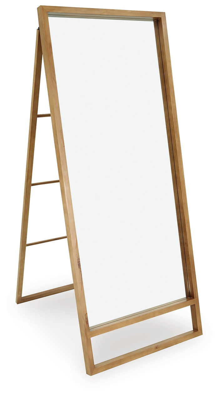 Devford - Floor Mirror - Brown image 1