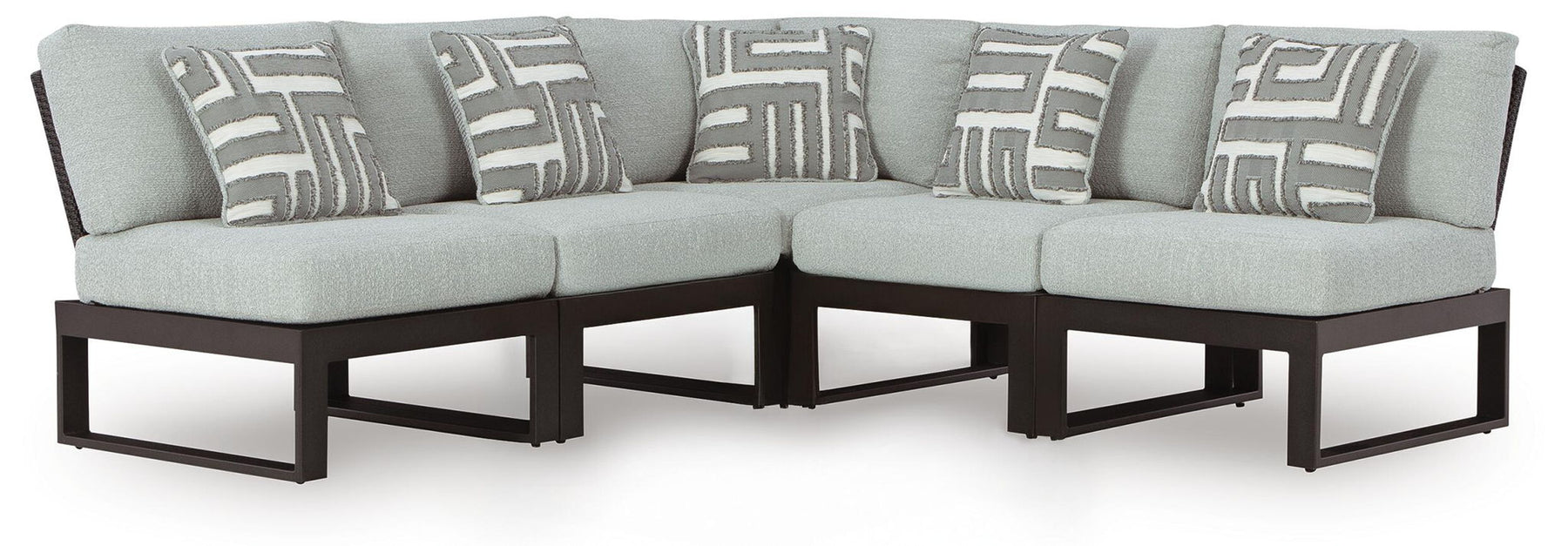 Black / 5 Pc. Sectional
