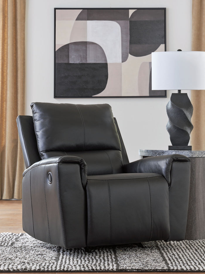 Glossmore - Rocker Recliner - Black image 4