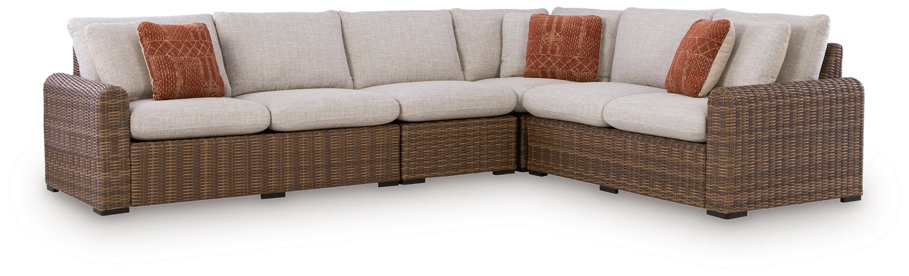 Dark Brown / 4 Pc. Sectional