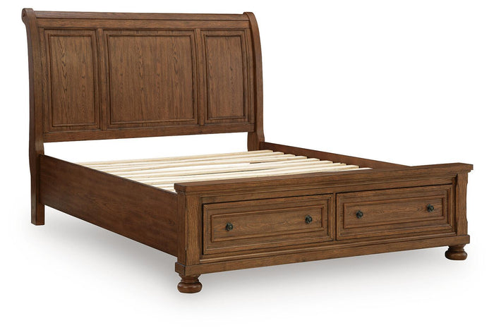 Zackaryn - Sleigh Storage Bed image 4