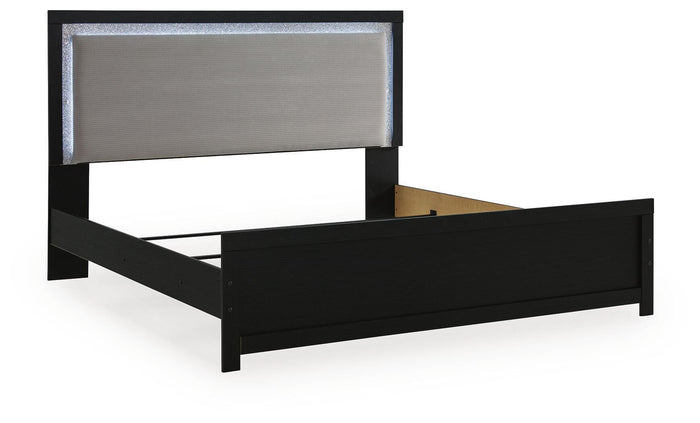 Maeling - Upholstered Panel Bed image 10