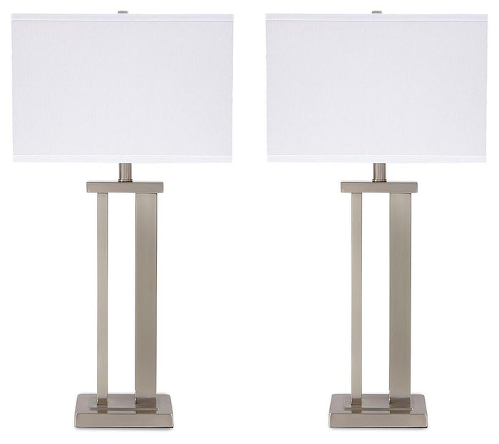 Aniela - Metal Table Lamp Set image 1