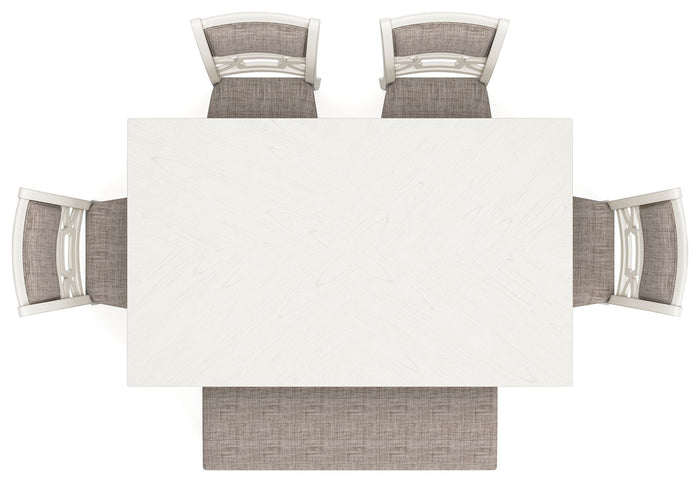 Erinberg - Dining Room Table Set (Set of 6) - Antique White image 4