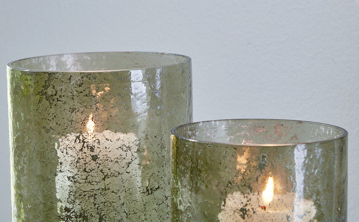 Clarkton - Candle Holder Set (Set of 2) - Green image 4