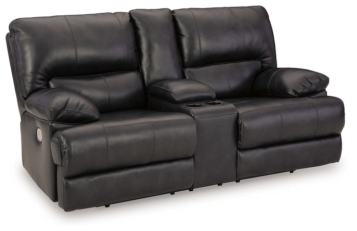 Mountainous - Power Reclining Loveseat With Console /Adj Headrest - Eclipse image 1