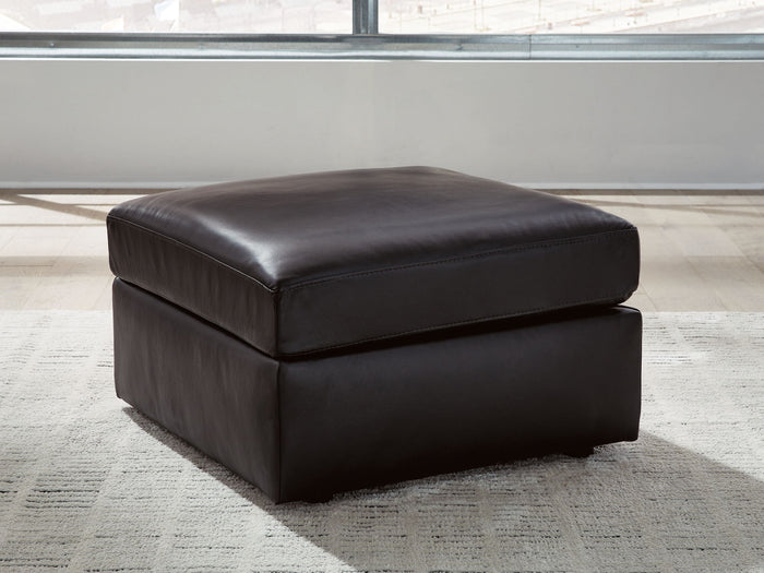 Modmax II - Oversized Accent Ottoman - Black image 3