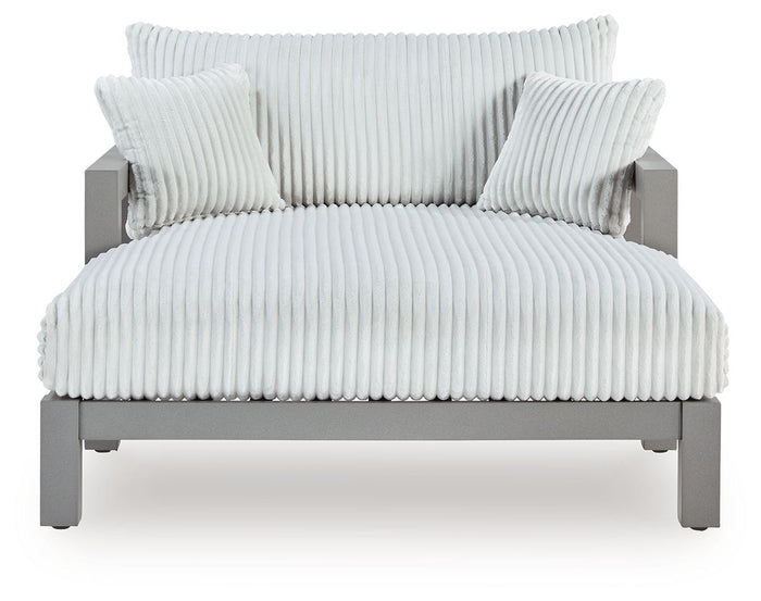 Hurley Park - Chaise Lounge With Cushion - Gray image 4