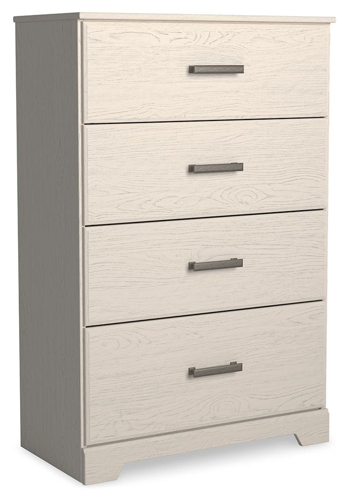 Stelsie - Four Drawer Chest - White image 1