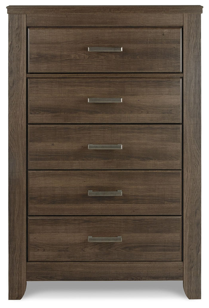 Juararo - Five Drawer Chest - Dark Brown image 4