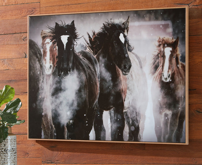Chaseburn - Wall Art - Brown / Black / White image 3