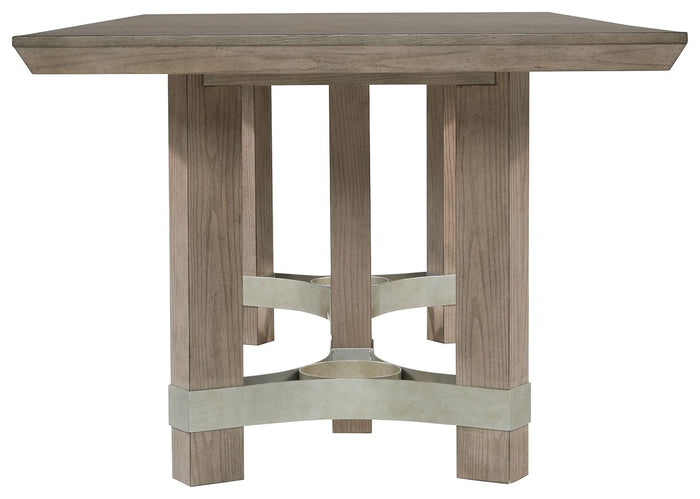 Chrestner - Rectangular Dining Room Table - Gray image 3