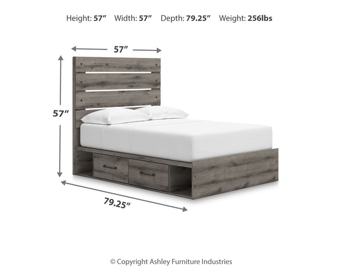 Graystorm - Panel Bed With Storage image 4