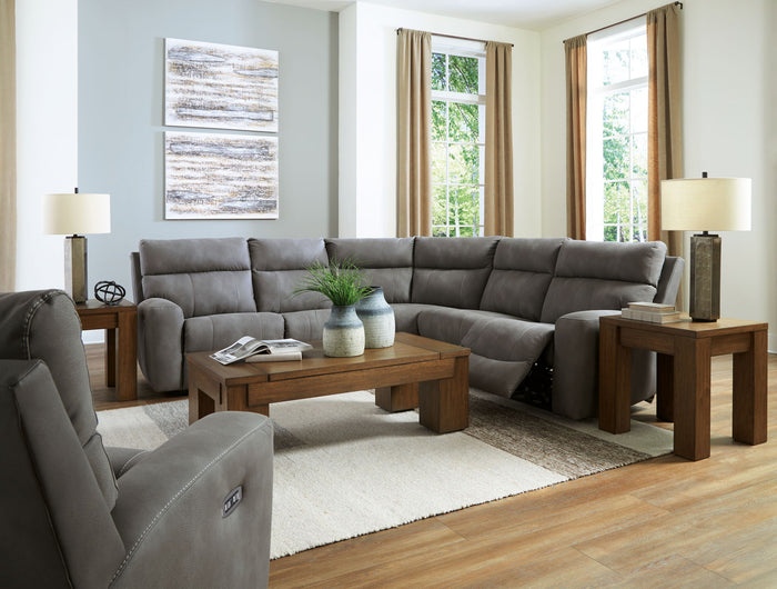 Next-Gen Durapella - Power Reclining Sectional Set image 1