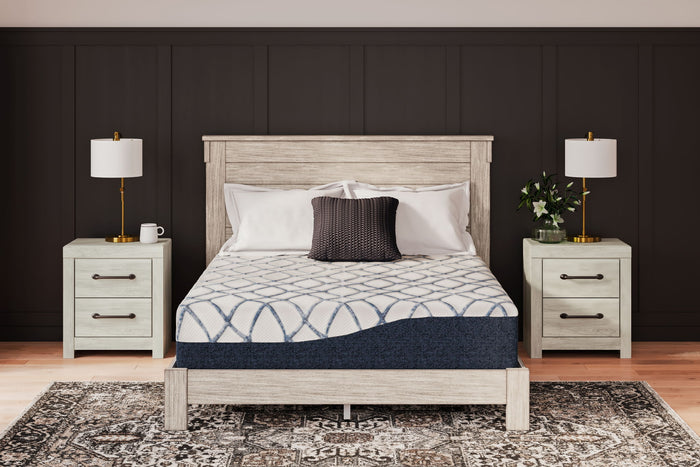 12 Inch Chime Elite 2.0 - Twin Mattress - White / Blue image 4