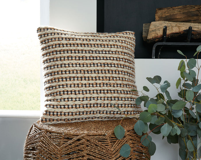 Nealington - Pillow (Set of 4) - Brown / Black / White image 4