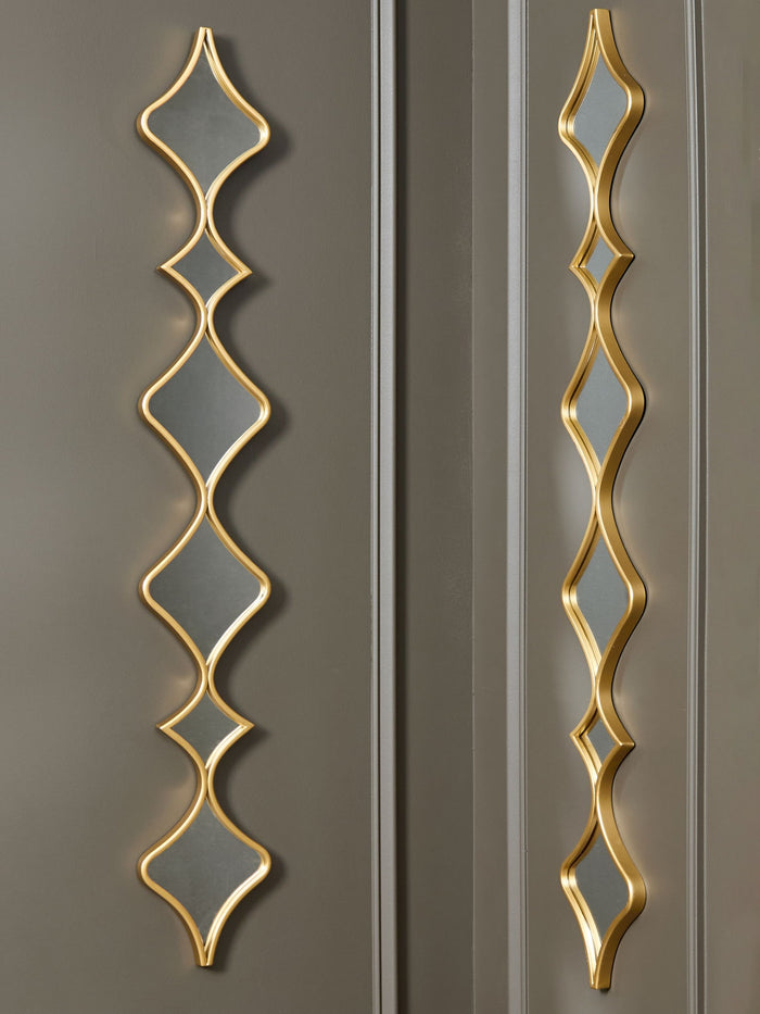 Harriswood - Accent Mirror Set (Set of 2) - Gold Finish image 4