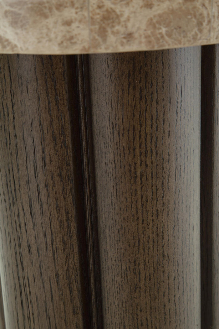 Darimore - Chair Side End Table - Burnished Brown image 3