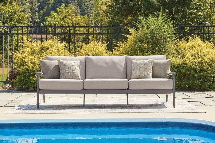 Ocean Beach - Sofa With Cushion - Gray image 4