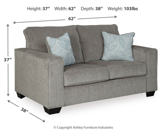 Altari - Stationary Loveseat image 6