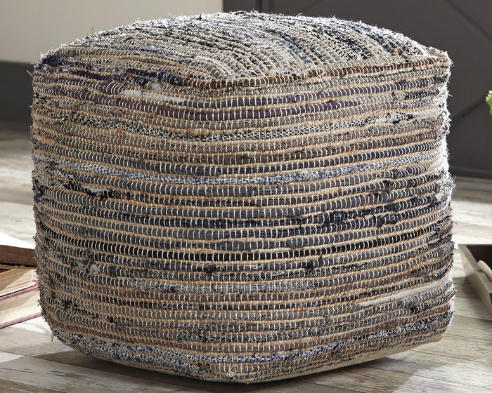 Absalom - Pouf - Denim image 2