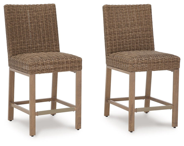 Walton Bridge - Barstool (Set of 2) - Driftwood image 1