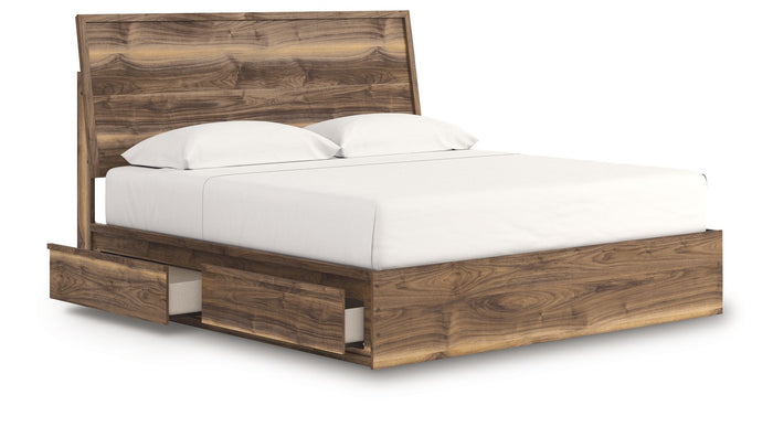 Chirason - Panel Bed With Storage image 3