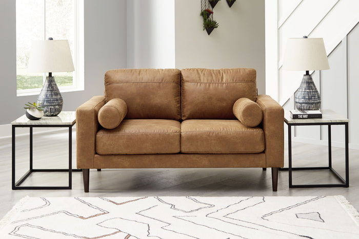 Telora - Loveseat - Caramel image 3