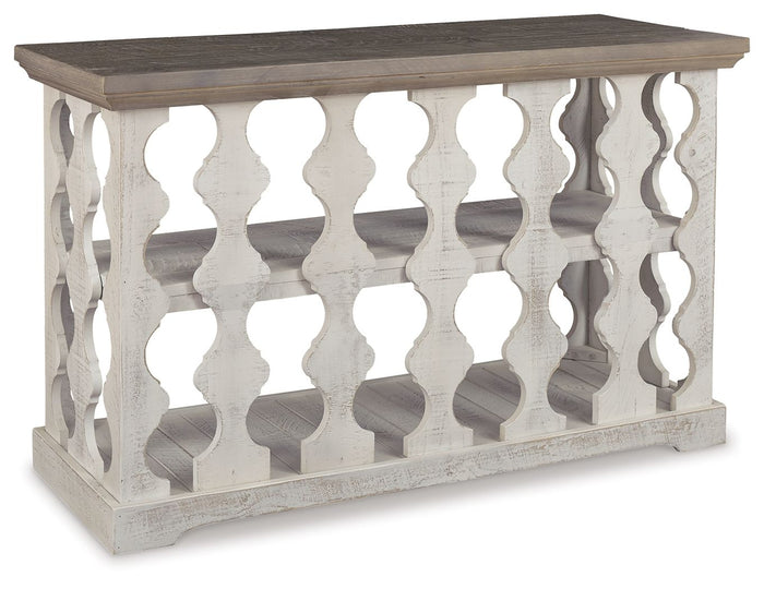 Havalance - Console Sofa Table - Gray / White image 3