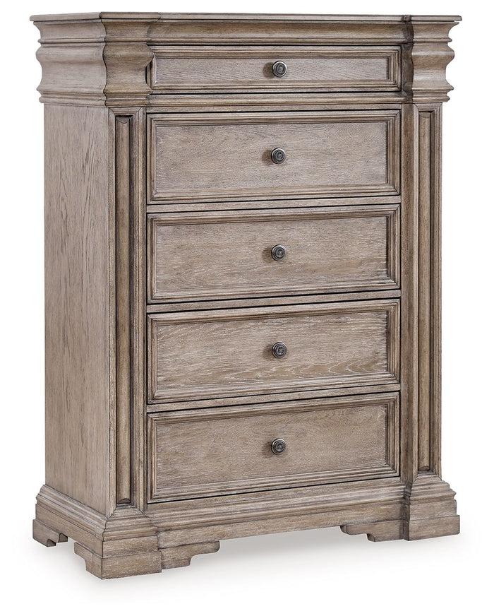 Blairhurst - Five Drawer Chest - Light Grayish Brown image 1