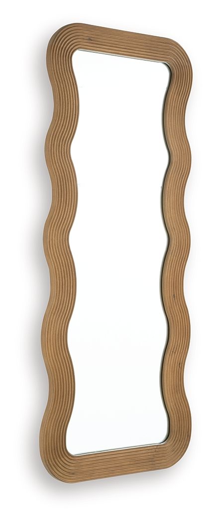 Ellisonville - Floor Mirror - Brown image 3