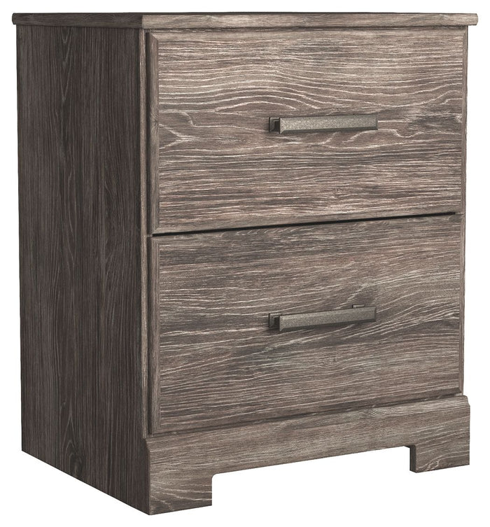 Ralinksi - Two Drawer Night Stand - Gray image 3