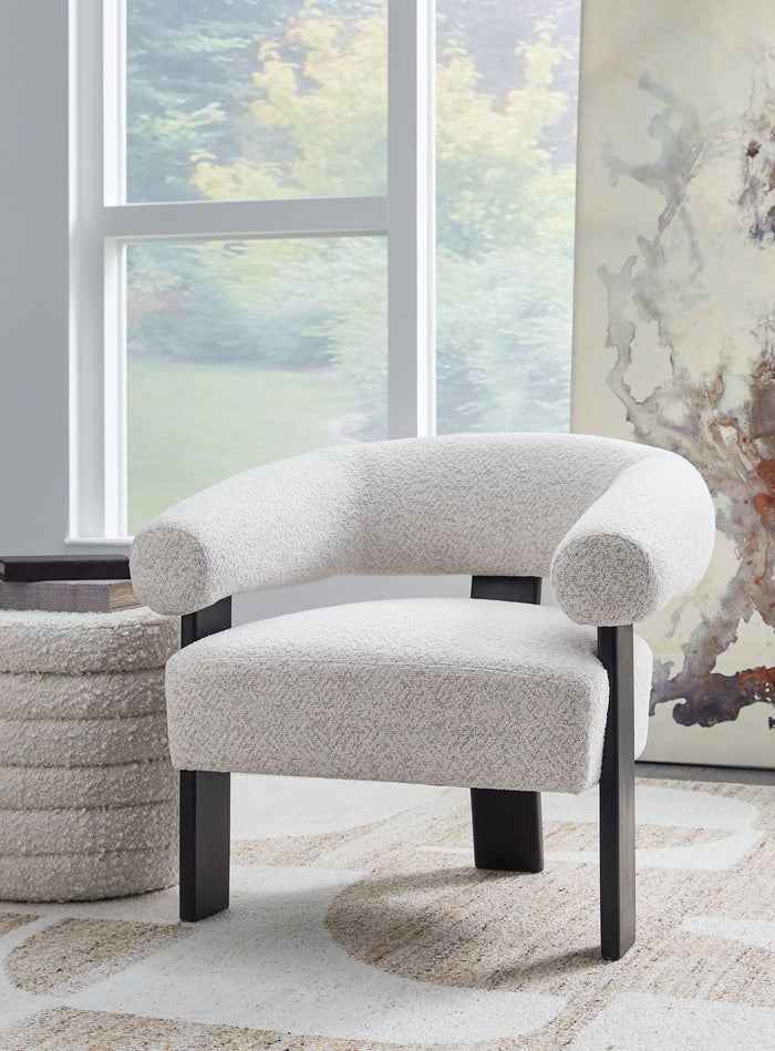 Dultish - Accent Chair - Snow image 3