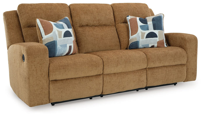 Kanlow - Reclining Sofa - Honey image 1