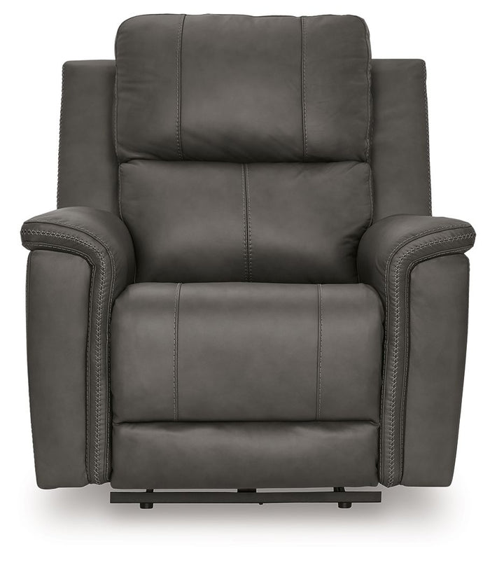 Bleckley - Power Recliner With Adjustable Headrest image 6