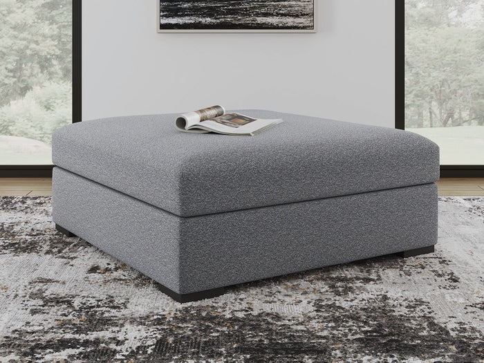 Bealton - Oversized Accent Ottoman - Salt And Pepper image 3