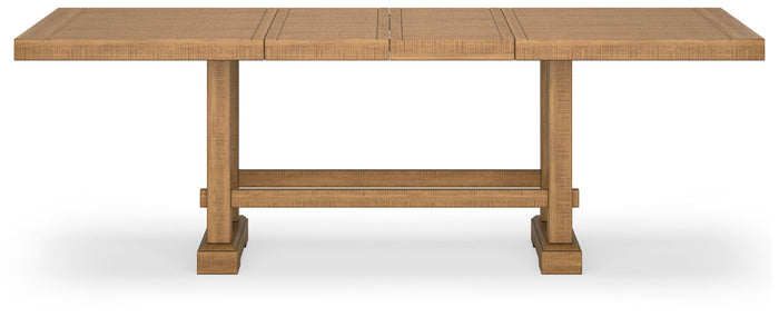 Havonplane - Rectangular Dining Room Counter Extension Table - Brown image 3