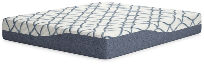 12 Inch Chime Elite 2.0 - California King Mattress - White / Blue image 1
