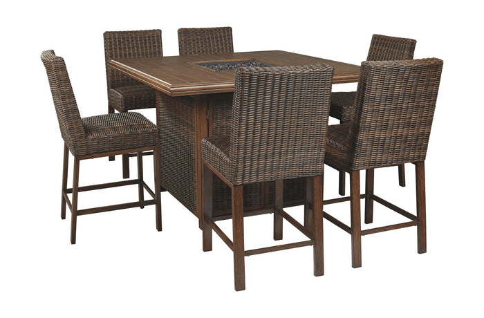 Paradise Trail - Outdoor Fire Pit Table Set image 1