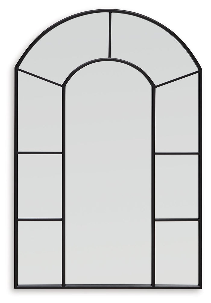 Evengton - Accent Mirror - Black image 3
