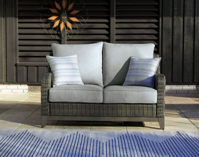 Elite Park - Loveseat w/Cushion - Gray image 3