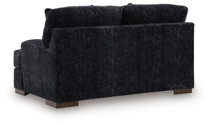Whitmore Manor - Loveseat - Black Pearl image 3