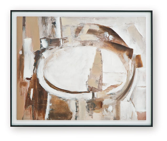Bradlow - Wall Art - Brown / White / Black image 3