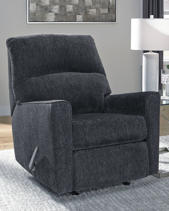 Altari - Rocker Recliner - Fabric - Slate image 3