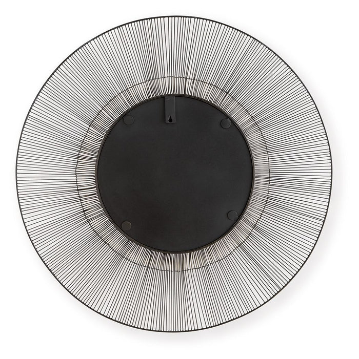 Dallmen - Accent Mirror - Black / Gold Finish image 4