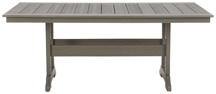 Visola - 7 Pc. - Dining Set with 6 Chairs - Gray image 3