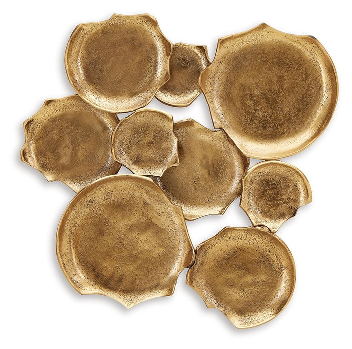Gageton - Wall Decor - Antique Gold Finish image 1