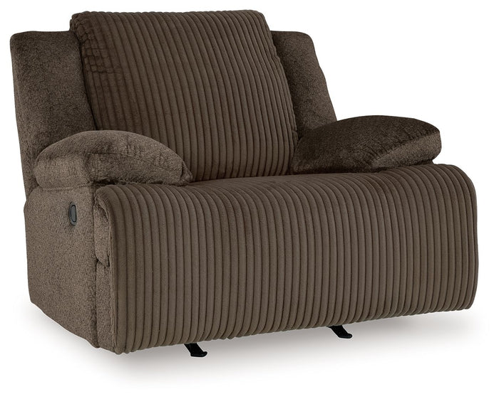 Top Tier - Rocker Recliner - Fabric - Chocolate image 1