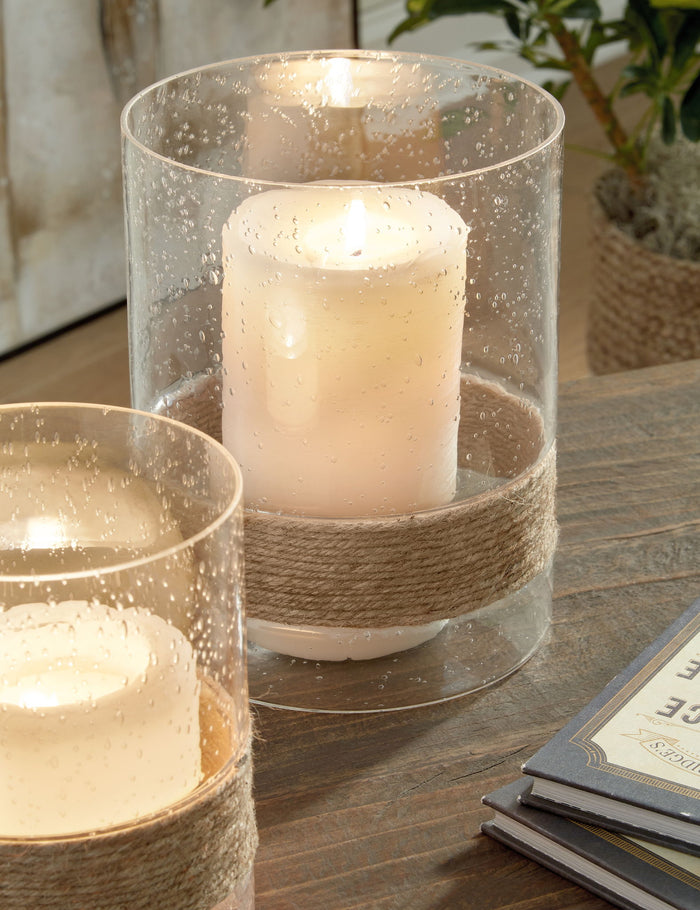 Eudocia - Candle Holder Set (Set of 2) - Clear image 2